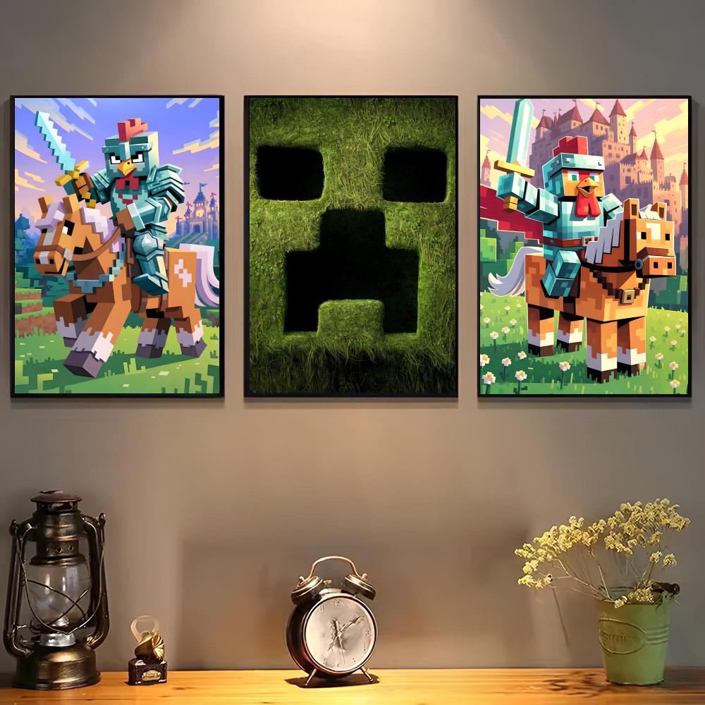 Art Craft Bar - Poster del gioco Mine-c-crafts per decorazioni