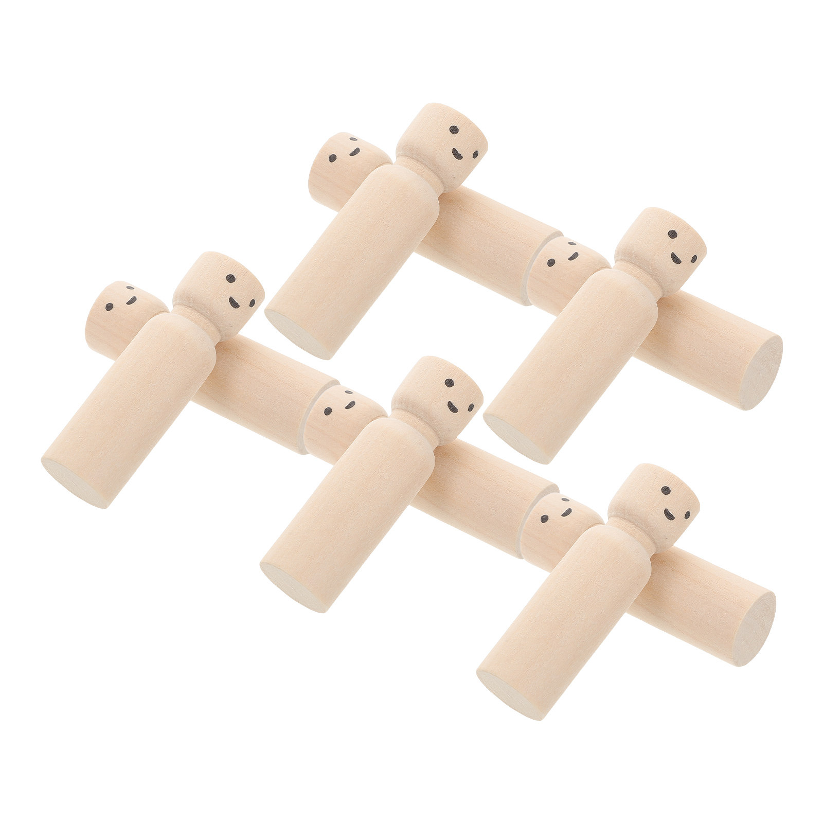 Art And Craft For Nursery - 10 pezzi di chiodini in legno