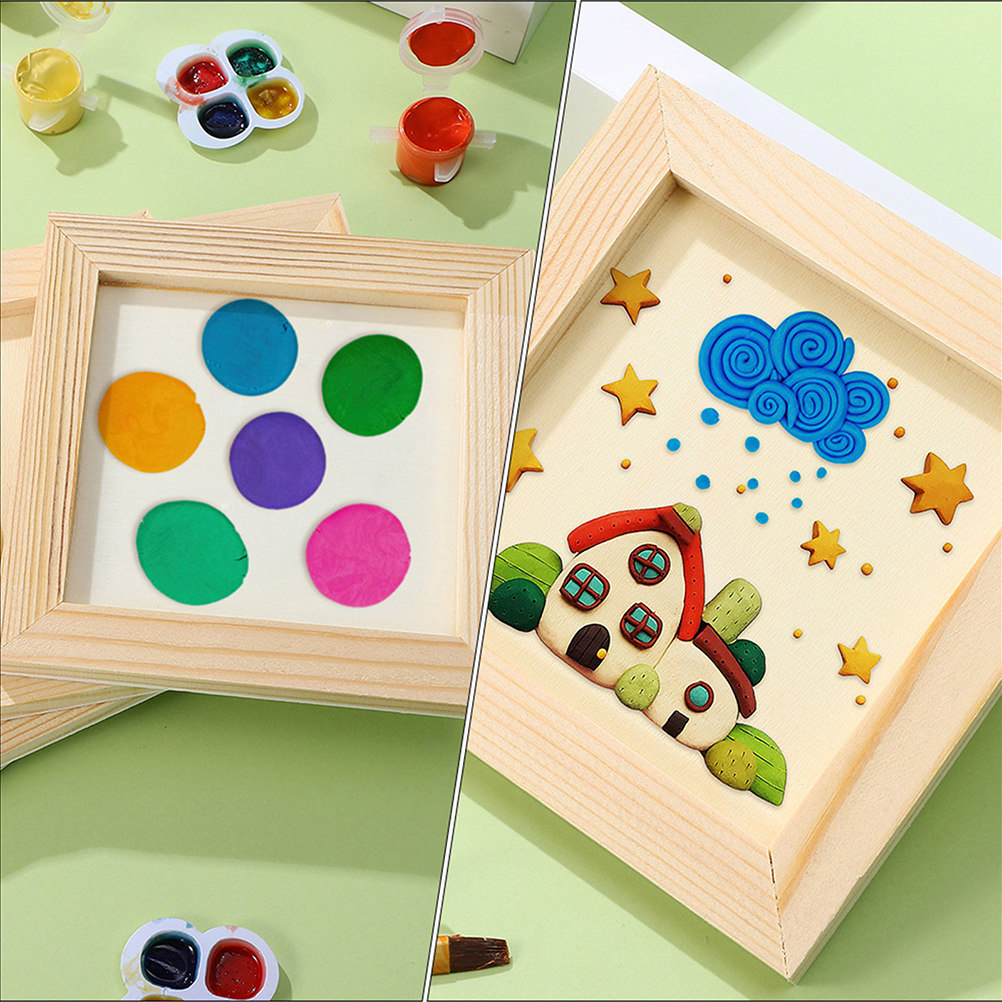 6 cornici in legno massello, d - Art And Craft For Nursery recensione e prezzo