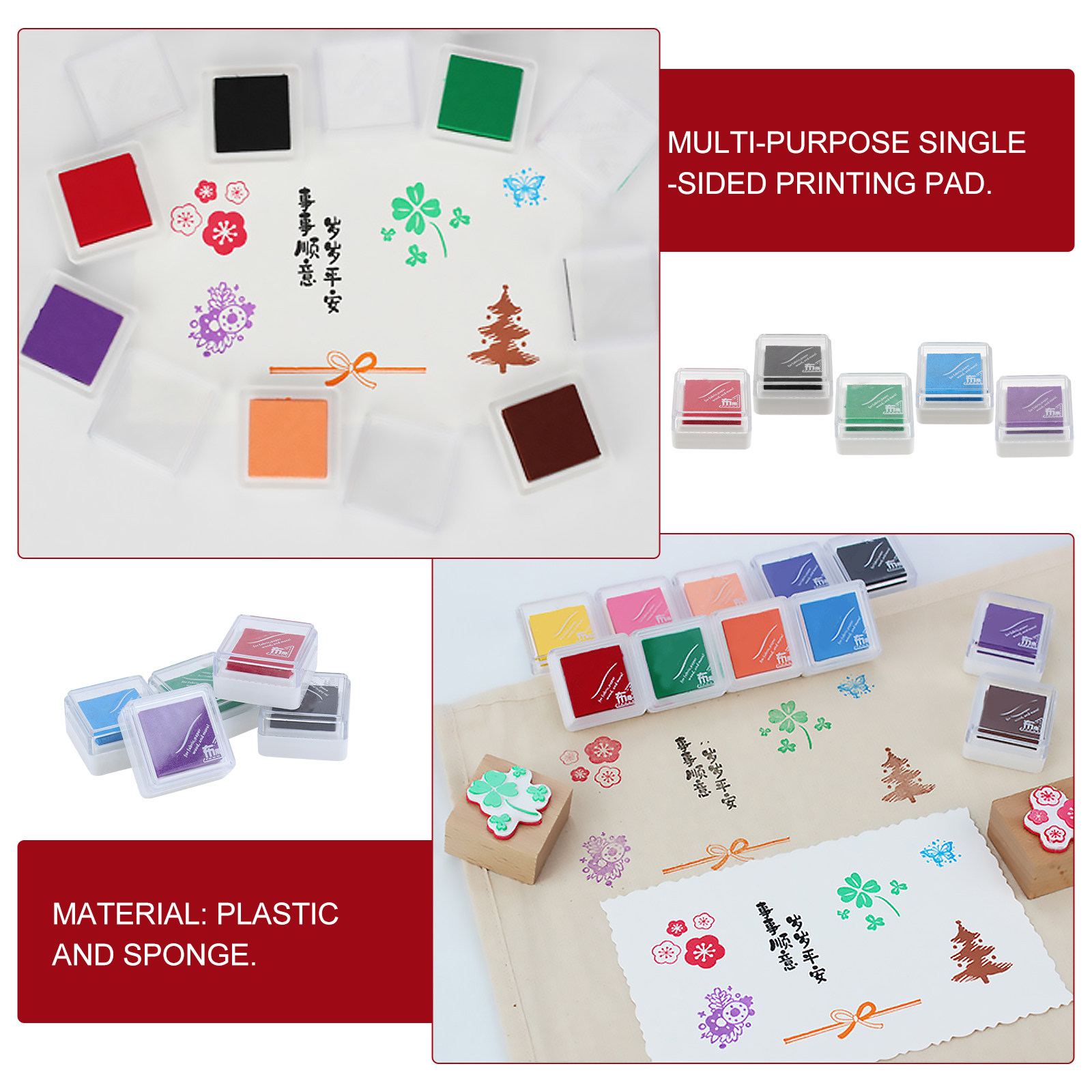 5 pezzi di tamponi per timbri  - Art And Craft For Nursery recensione e prezzo