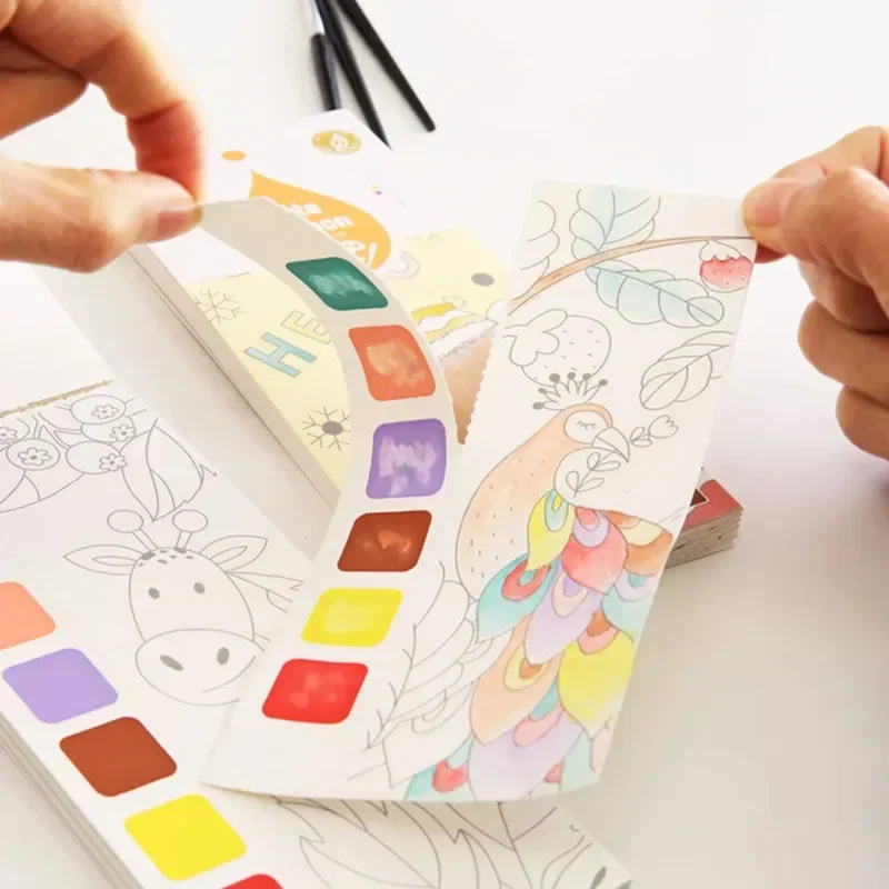 Libro di pittura ad acquerello - Gouache Paint Set recensione e prezzo